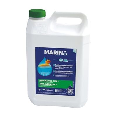 Marina Anti-Algen 2 in 1, Anti Algen Pool, Algenmittel, 3 Liter Marina Anti-Algen 2 in 1, Anti Algen Pool, Algenmittel, 3 Liter