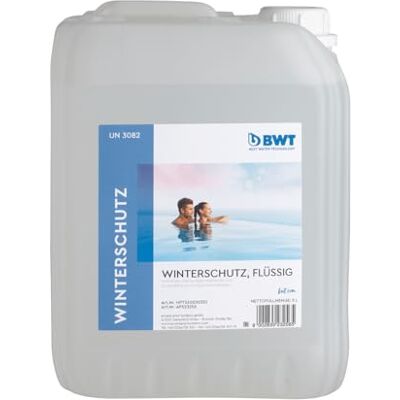 BWT Pool Wintermittel 5 L Hochkonzentriertes Überwinterungsmittel gegen Algenwachstum, Kalk- und Krustenbildung Erleichtert Frühjahrsreinigung BWT Pool Wintermittel 5 L Hochkonzentriertes Überwinterungsmittel gegen Algenwachstum, Kalk- und Krustenbildung Erleichtert Frühjahrsreinigung