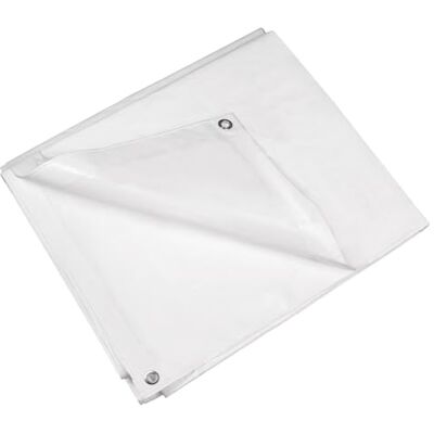 jarolift Abdeckplane Poolabdeckung Gewebeplane, Plane aus Polyethylen-Gewebe 140 g/qm, Wasserdicht Schimmelresistent Reißfest, 2 x 3 m, Weiß jarolift Abdeckplane Poolabdeckung Gewebeplane, Plane aus Polyethylen-Gewebe 140 g/qm, Wasserdicht Schimmelresistent Reißfest, 2 x 3 m, Weiß
