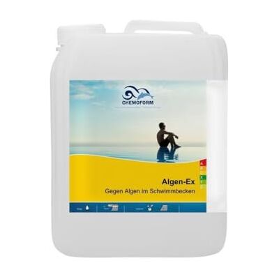 Chemoform 5 Liter Algen EX Verhinderung der Algenbildung im Pool Chemoform 5 Liter Algen EX Verhinderung der Algenbildung im Pool