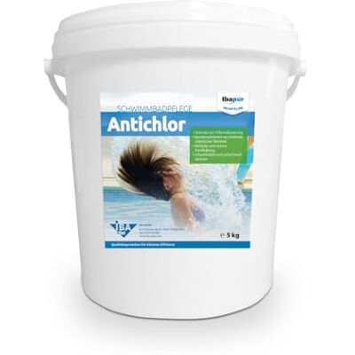 IBA 5 kg Antichlor Chlorvernichter Chlor-Ex Neutralisator Pool Schwimmbecken IBA 5 kg Antichlor Chlorvernichter Chlor-Ex Neutralisator Pool Schwimmbecken