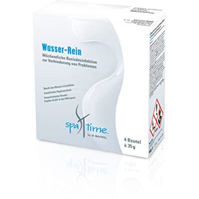 Bayrol SUPER Spar Angebot 4X Wasser-Rein von Spa Time, klar Bayrol SUPER Spar Angebot 4X Wasser-Rein von Spa Time, klar