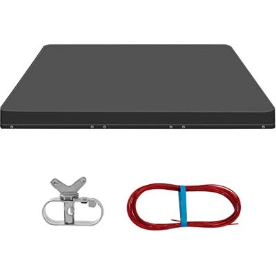 WOLTU Poolabdeckung Rechteckig Wasserdicht Solarplane 300x200cm Dunkelgrau 200g/m²; PE; Solarplane; Winterabdeckung; mit Drahtseil; Aluminiumverschluss WOLTU Poolabdeckung Rechteckig Wasserdicht Solarplane 300x200cm Dunkelgrau 200g/m²; PE; Solarplane; Winterabdeckung; mit Drahtseil; Aluminiumverschluss