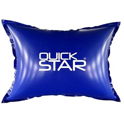 QUICK STAR Poolkissen Eckig 200x240 cm Blau 4 Seile & Sicherheitsventil 2X Reparaturset PVC 0,44mm Winter Pool Kissen mit Doppelnaht Luftkissen Chlor- und UV-Beständig QUICK STAR Poolkissen Eckig 200x240 cm Blau 4 Seile & Sicherheitsventil 2X Reparaturset PVC 0,44mm Winter Pool Kissen mit Doppelnaht Luftkissen Chlor- und UV-Beständig
