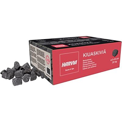 Harvia Saunasteine 20 kg 5-10 cm Ofensteine Steine für Saunaofen Elektroofen Harvia Saunasteine 20 kg 5-10 cm Ofensteine Steine für Saunaofen Elektroofen