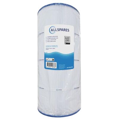 AllSpares Whirlpool Filter, Poolfilter, Spa Filterkartusche Ersatz für Waterair CW100 FCW100 008553 8,92 qm 250 x 530mm Griff Öffnung 150mm AllSpares Whirlpool Filter, Poolfilter, Spa Filterkartusche Ersatz für Waterair CW100 FCW100 008553 8,92 qm 250 x 530mm Griff Öffnung 150mm