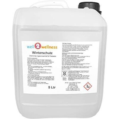 well2wellness Pool Winterschutz 5,0 l Algenverhütung, Kalkschutz, pH-neutral, Phosphatfrei well2wellness Pool Winterschutz 5,0 l Algenverhütung, Kalkschutz, pH-neutral, Phosphatfrei