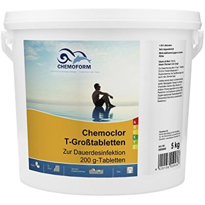Waterman 0505005C Chemoclor T Großtabletten 200g 5 kg Waterman 0505005C Chemoclor T Großtabletten 200g 5 kg