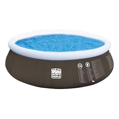 Happy People Quick Up Pool Set, ca. 396x84 cm, Happy People Quick Up Pool Set, ca. 396x84 cm,