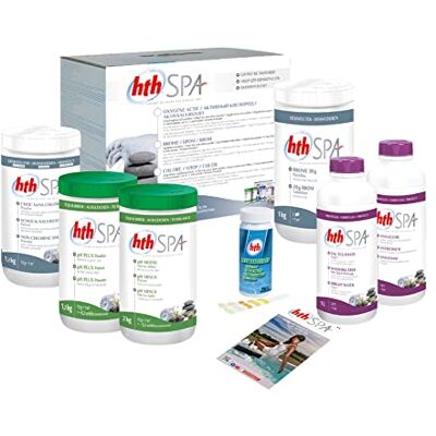 HTH Kit complet de traitement au Brome Spa HTH Kit complet de traitement au Brome Spa