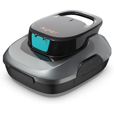 AIPER Scuba SE Poolroboter, Kabelloser Poolsauger Akku, 90 Minuten Reinigungszeit, Automatische Reinigung mit Selbsteinparkfunktion, Leichter Poolreiniger Ideal für Pools mit Flachem Boden AIPER Scuba SE Poolroboter, Kabelloser Poolsauger Akku, 90 Minuten Reinigungszeit, Automatische Reinigung mit Selbsteinparkfunktion, Leichter Poolreiniger Ideal für Pools mit Flachem Boden