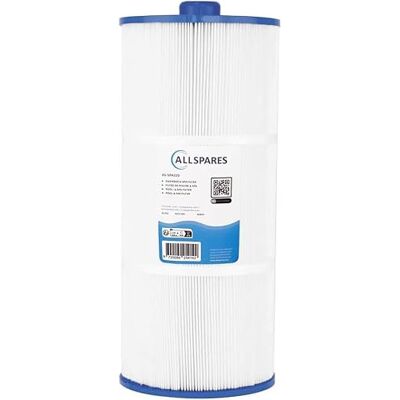 AllSpares Whirlpool Filter, Poolfilter, Spa Filterkartusche Ersatz für Sundance 6473-165 Pleatco PP1604 Darlly SC763 80803 Maxxus Optima Cameo Majesta Altamar Marin 220 x 480mm AllSpares Whirlpool Filter, Poolfilter, Spa Filterkartusche Ersatz für Sundance 6473-165 Pleatco PP1604 Darlly SC763 80803 Maxxus Optima Cameo Majesta Altamar Marin 220 x 480mm
