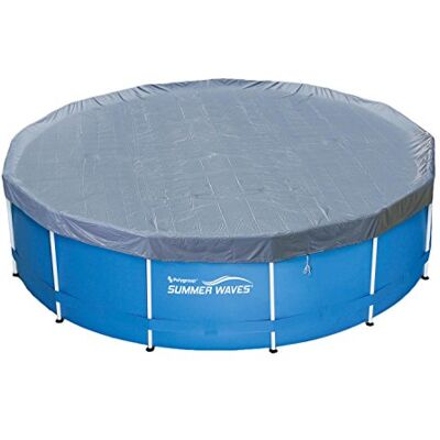 Waves Poolabdeckung für Frame Pools Ø366 Abdeckplane Regenplane Cover Waves Poolabdeckung für Frame Pools Ø366 Abdeckplane Regenplane Cover