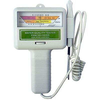well2wellness ® Elektronischer Pool Wassertester Pooltester für Chlor + pH well2wellness ® Elektronischer Pool Wassertester Pooltester für Chlor + pH