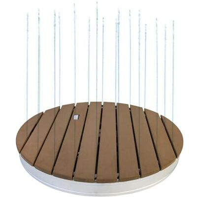 Teak-Gartendusche mit 18 Düsen - Garten- und Pooldusche Teak-Gartendusche mit 18 Düsen - Garten- und Pooldusche