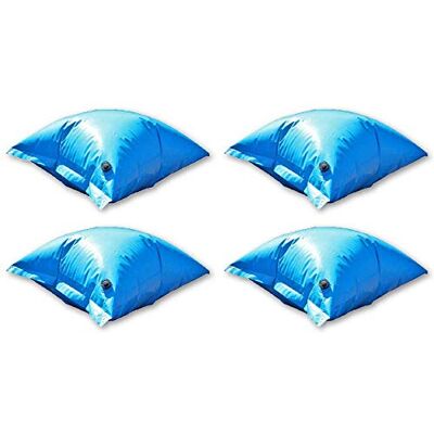 ESTA Poolshop 4 x Poolkissen Premium PVC für Winterabdeckplane blau aufblasbare Luftkissen Beste Qualität ESTA Poolshop 4 x Poolkissen Premium PVC für Winterabdeckplane blau aufblasbare Luftkissen Beste Qualität