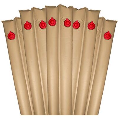 Pool Mate 1-3809-20-TAN-05 Extra Heavy-Duty 20 Gauge 8-Foot Tan Winter Water Bag for Swimming Pool Covers, 5-Pack Pool Mate 1-3809-20-TAN-05 Extra Heavy-Duty 20 Gauge 8-Foot Tan Winter Water Bag for Swimming Pool Covers, 5-Pack