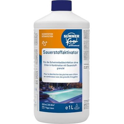 Summer Fun Sauerstoffaktivator 1 l Booster für Aktivsauerstoff-Desinfektion Summer Fun Sauerstoffaktivator 1 l Booster für Aktivsauerstoff-Desinfektion