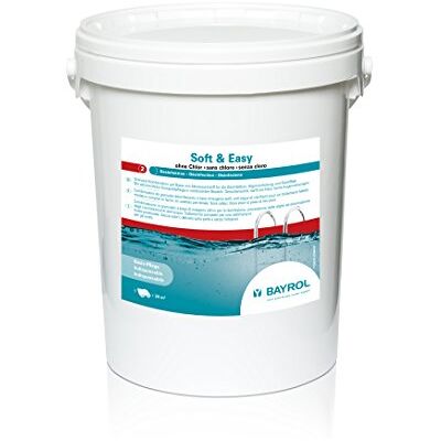 Bayrol Soft & Easy Granulat-Kombination auf Aktivsauerstoff-Basis 16,8 kg für Desinfektion, Algenverhütung & Klareffekt Wasserpflege für Pools in vordosierten Beuteln ohne Chlor Bayrol Soft & Easy Granulat-Kombination auf Aktivsauerstoff-Basis 16,8 kg für Desinfektion, Algenverhütung & Klareffekt Wasserpflege für Pools in vordosierten Beuteln ohne Chlor