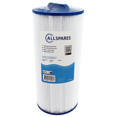 AllSpares Whirlpool Filter, Poolfilter, Spa Filterkartusche fr Unicel 6CH-50 Pleatco PTL50W-SV-P-4 LA Spas Blue Lagoon Charisma Spas Diamond Back 152 x 341mm 38mm Feingewinde AllSpares Whirlpool Filter, Poolfilter, Spa Filterkartusche fr Unicel 6CH-50 Pleatco PTL50W-SV-P-4 LA Spas Blue Lagoon Charisma Spas Diamond Back 152 x 341mm 38mm Feingewinde