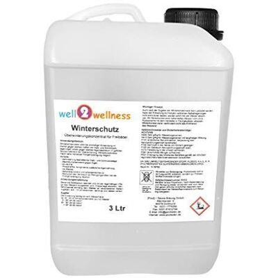 well2wellness Pool Winterschutz 3,0 l Algenverhütung, Kalkschutz, pH-neutral, Phosphatfrei well2wellness Pool Winterschutz 3,0 l Algenverhütung, Kalkschutz, pH-neutral, Phosphatfrei