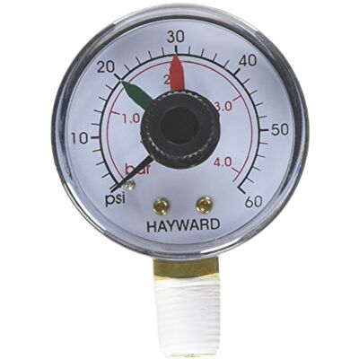 Hayward ECX271261 Ersatz-Manometer für Select Filter und Multiport Ventil Hayward ECX271261 Ersatz-Manometer für Select Filter und Multiport Ventil