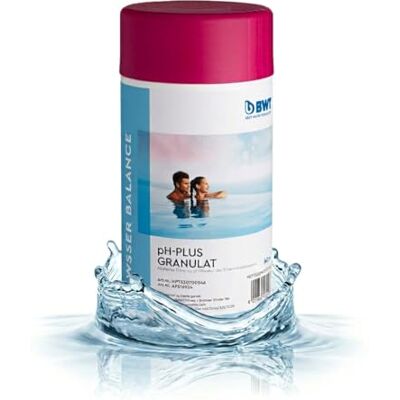 BWT pH-Plus Granulat 1 kg, zur Erhöhung des pH-Wertes von Poolwasser schnell löslich, für Aufstellpools & Whirlpools, optimaler pH-Wert 7,2-7,4, perfekte Wasserpflege BWT pH-Plus Granulat 1 kg, zur Erhöhung des pH-Wertes von Poolwasser schnell löslich, für Aufstellpools & Whirlpools, optimaler pH-Wert 7,2-7,4, perfekte Wasserpflege