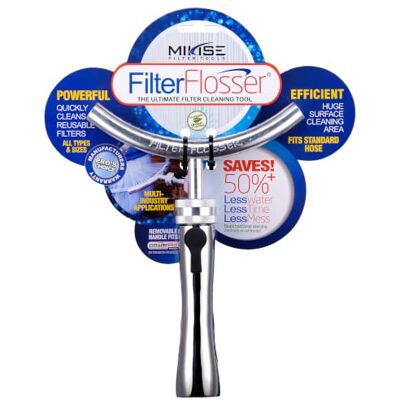 SpaBalancer Filter Sprayer Filterreiniger Düse für Whirlpool und Pool Filter, Filterbrause mit Gardena Adapter für Kartuschenfilter, spart bis zu 50 Prozent Wasser und Zeit SpaBalancer Filter Sprayer Filterreiniger Düse für Whirlpool und Pool Filter, Filterbrause mit Gardena Adapter für Kartuschenfilter, spart bis zu 50 Prozent Wasser und Zeit