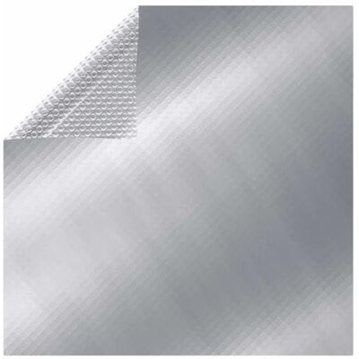 vidaXL Poolabdeckung Pool Abdeckplane Abdeckung Plane Solarfolie Solarplane Solarabdeckung Poolplane Wärmeplane Poolheizung Silbern 549x274cm PE vidaXL Poolabdeckung Pool Abdeckplane Abdeckung Plane Solarfolie Solarplane Solarabdeckung Poolplane Wärmeplane Poolheizung Silbern 549x274cm PE