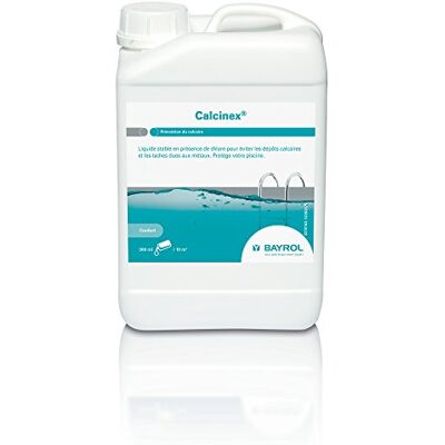 Bayrol Calcinex 3 L Härtestabilisator Pool Kalkstabilisator Hartes Wasser Verhindert Kalk- und Metallablagerungen, ideal Brunnenwasser und hartes Wasser, pH-neutral, 300 ml / 10 m³, alle Filterarten Bayrol Calcinex 3 L Härtestabilisator Pool Kalkstabilisator Hartes Wasser Verhindert Kalk- und Metallablagerungen, ideal Brunnenwasser und hartes Wasser, pH-neutral, 300 ml / 10 m³, alle Filterarten