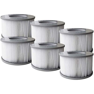 BRAST MSpa Whirlpool Ersatz Filter Filterkartusche Wasserfilter 6er-Set BRAST MSpa Whirlpool Ersatz Filter Filterkartusche Wasserfilter 6er-Set