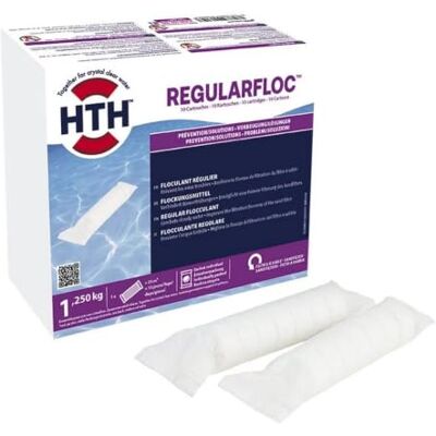 HTH Regularfloc, Flockmittel für den Pool, Flockkartuschen HTH Regularfloc, Flockmittel für den Pool, Flockkartuschen