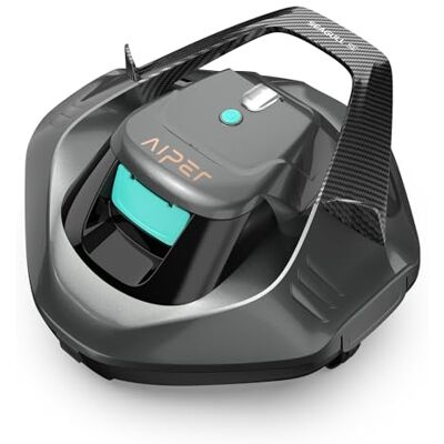 AIPER Seagull SE Poolroboter, Kabellos Poolsauger Akku, Bodensauger mit 90 Min Laufzeit, Automatisches Parken, Dual-Antriebsmotoren & LED-Anzeigen für Flachem Boden Pool bis zu 80 m² AIPER Seagull SE Poolroboter, Kabellos Poolsauger Akku, Bodensauger mit 90 Min Laufzeit, Automatisches Parken, Dual-Antriebsmotoren & LED-Anzeigen für Flachem Boden Pool bis zu 80 m²