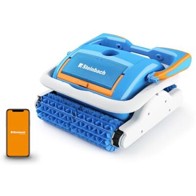 Steinbach RX5 Poolroboter - Appsteuerung, 72m² Steinbach RX5 Poolroboter - Appsteuerung, 72m²