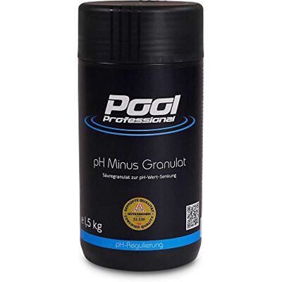 STEINBACH Pool Professional pH Minus Granulat, 1,5 kg Dose STEINBACH Pool Professional pH Minus Granulat, 1,5 kg Dose