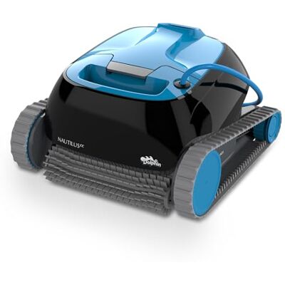 Dolphin Nautilus CC Automatischer Poolreiniger Poolroboter, Boden und Wandreinigung, Doppelfiltration, für Flachboden Pool bis zu 10 m, Wasserpflege Dolphin Nautilus CC Automatischer Poolreiniger Poolroboter, Boden und Wandreinigung, Doppelfiltration, für Flachboden Pool bis zu 10 m, Wasserpflege