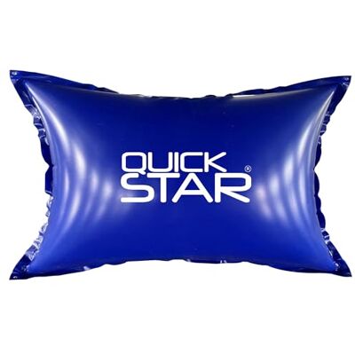 QUICK STAR Poolkissen Eckig 200x400 cm Blau 4 Seile & Sicherheitsventil 2X Reparaturset PVC 0,44mm Winter Pool Kissen mit Doppelnaht Luftkissen Chlor- und UV-Beständig QUICK STAR Poolkissen Eckig 200x400 cm Blau 4 Seile & Sicherheitsventil 2X Reparaturset PVC 0,44mm Winter Pool Kissen mit Doppelnaht Luftkissen Chlor- und UV-Beständig