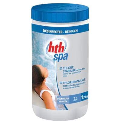 HTH Schnell auflösendes Desinfektionsmittel Chlor für SPA, Wasseraufbereitung Wartung HTH Schnell auflösendes Desinfektionsmittel Chlor für SPA, Wasseraufbereitung Wartung