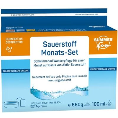 Summer Fun Monats-Set Sauerstoff Summer Fun Monats-Set Sauerstoff