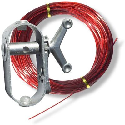 Robelle 100 CW 30 m Kabel und robuste Seilwinde zur Sicherung oberirdischer Poolabdeckungen Robelle 100 CW 30 m Kabel und robuste Seilwinde zur Sicherung oberirdischer Poolabdeckungen