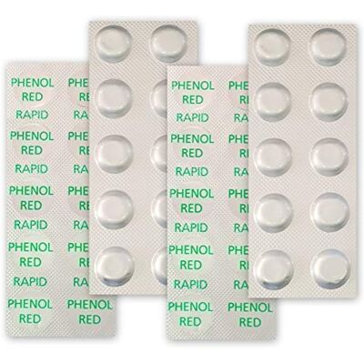 well2wellness 40 Pool Testtabletten pH-Wert Bestimmung (Phenolred Rapid) 4 x 10 Stück well2wellness 40 Pool Testtabletten pH-Wert Bestimmung (Phenolred Rapid) 4 x 10 Stück