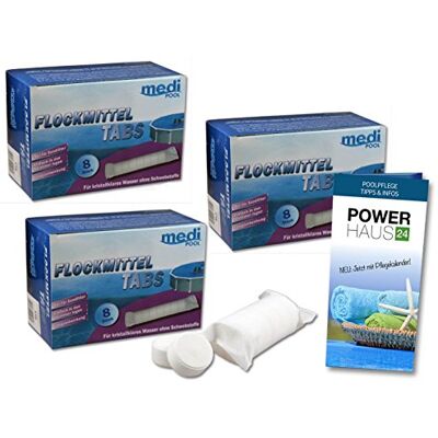 POWERHAUS24 Flockmittel Kartuschen 3KG Pflegefibel POWERHAUS24 Flockmittel Kartuschen 3KG Pflegefibel