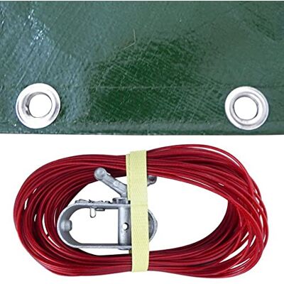 OKU Winterabdeckplane 180 Gr./m², Oval 9,20 x 6,00m OKU Winterabdeckplane 180 Gr./m², Oval 9,20 x 6,00m