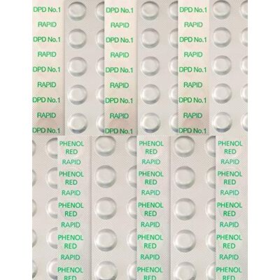 well2wellness 200 Pool Testtabletten Chlor und pH-Wert Bestimmung je 10 x 10 Stück well2wellness 200 Pool Testtabletten Chlor und pH-Wert Bestimmung je 10 x 10 Stück