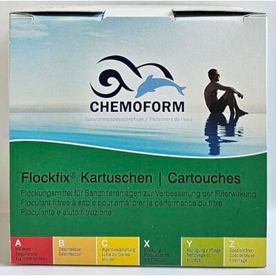 Chemoform Flockfix Kartuschen 1 kg 8X Flockkartuschen à 125 g Chemoform Flockfix Kartuschen 1 kg 8X Flockkartuschen à 125 g