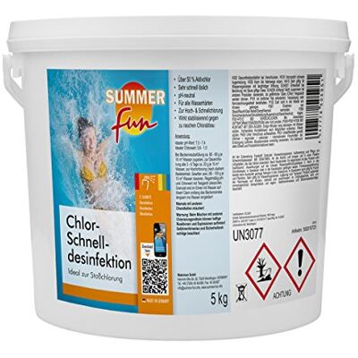Summer Fun Chlor-Schnell-Desinfektion, 5 kg Summer Fun Chlor-Schnell-Desinfektion, 5 kg