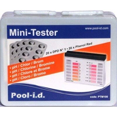 well2wellness Pooltester Mini-Tester für Chlor + pH mit je 20 Messtabletten well2wellness Pooltester Mini-Tester für Chlor + pH mit je 20 Messtabletten