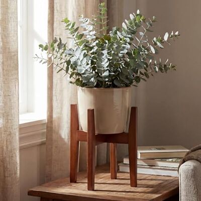 Mendler Bambus Pflanzenständer HWC-Q31, Blumenständer Blumentopfständer Blumenhalter, verstellbar 30x27-37cm braun Mendler Bambus Pflanzenständer HWC-Q31, Blumenständer Blumentopfständer Blumenhalter, verstellbar 30x27-37cm braun
