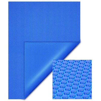 Wiltec Pool Solarfolie 5 x 8 m, blau, Poolheizung aus 120 µ starkem PE Film, Poolabdeckung Poolplane Solarplane rechteckig Wiltec Pool Solarfolie 5 x 8 m, blau, Poolheizung aus 120 µ starkem PE Film, Poolabdeckung Poolplane Solarplane rechteckig