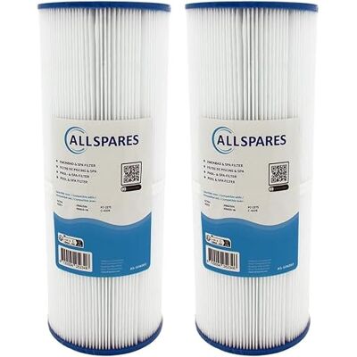 AllSpares Whirlpool Filterkartusche Ersatz für Pleatco PRB25-IN Filbur FC-2375 Unicel C-4326 Pentair R173434 Waterway 817-5000 Darlly SC704 42513 RD25 Ø130 x 340mm 50mm AllSpares Whirlpool Filterkartusche Ersatz für Pleatco PRB25-IN Filbur FC-2375 Unicel C-4326 Pentair R173434 Waterway 817-5000 Darlly SC704 42513 RD25 Ø130 x 340mm 50mm